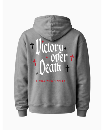 "I AM VICTORIOUS" Hoodie - Gray