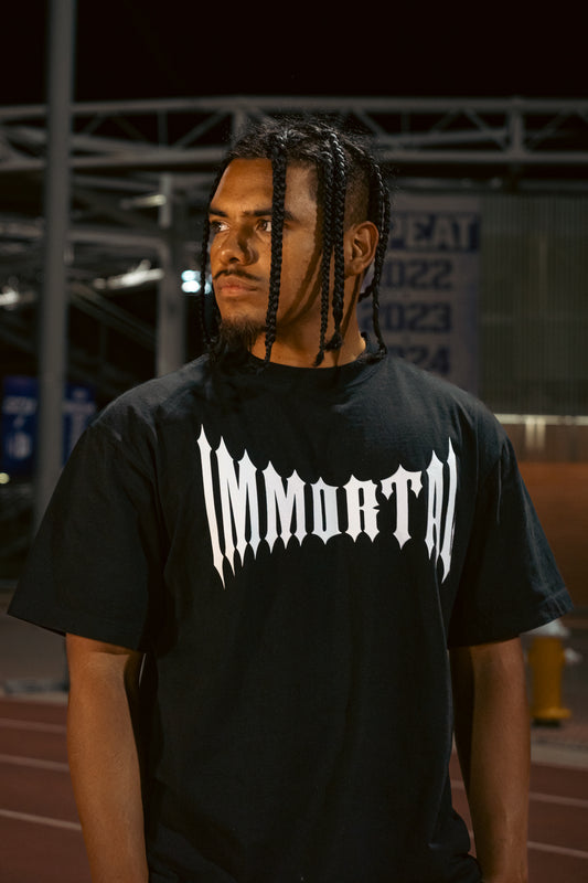 "CLASSIC IMMORTAL" Tee - Black