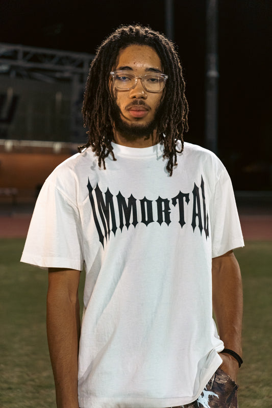 "CLASSIC IMMORTAL" Tee - White